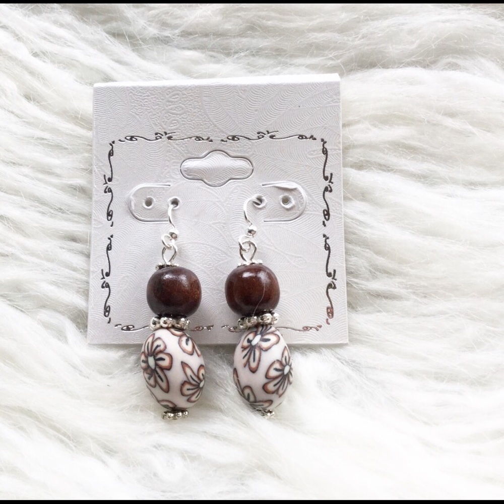 Polymer Clay Bundle of Earrings 4 pieces - Picture 7 of 8